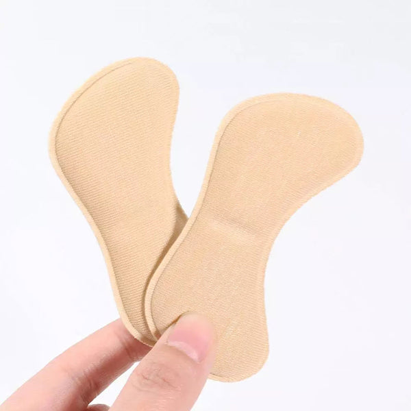 Memory Foam Heel Fabric Cushions, Back Shoe Liner Grips for Sore Heel