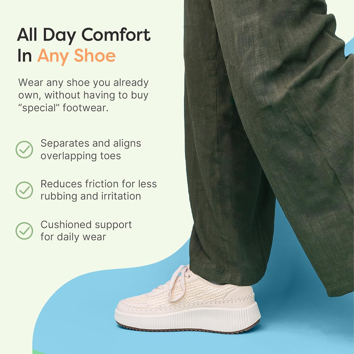 Hammer Toe Triple Loop Gel Crest Corrector & Straightener (2 Pair)