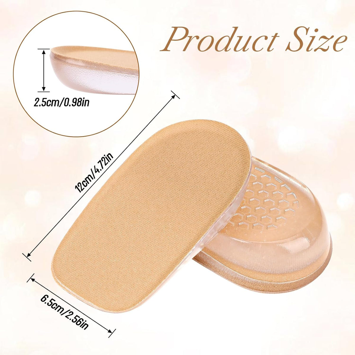 Height Heel Lift Insert for Length Discrepancies