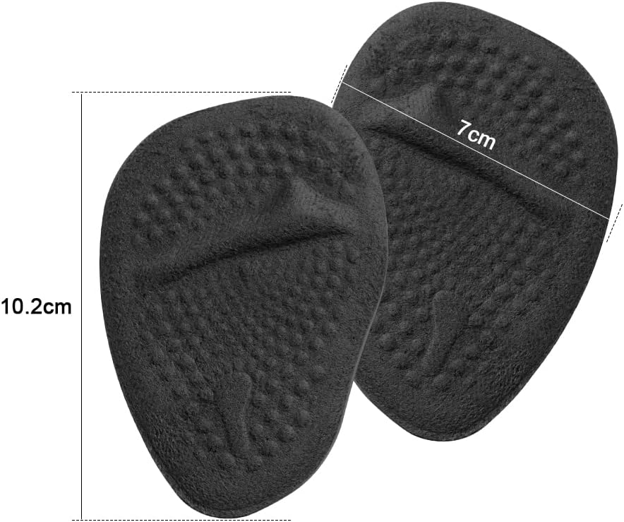 Women&#39;s Metatarsal Self-Adhesive Gel Insole Forefoot Pad - 2 Pack