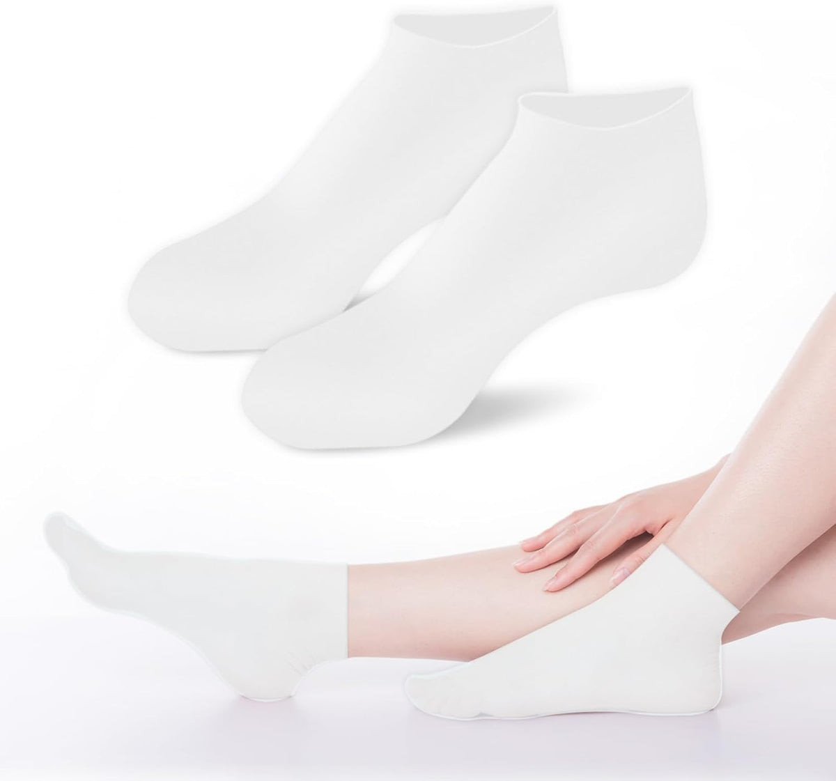 Silicone Gel Moisturizing Socks and Protector - Gel, Silicone Sock