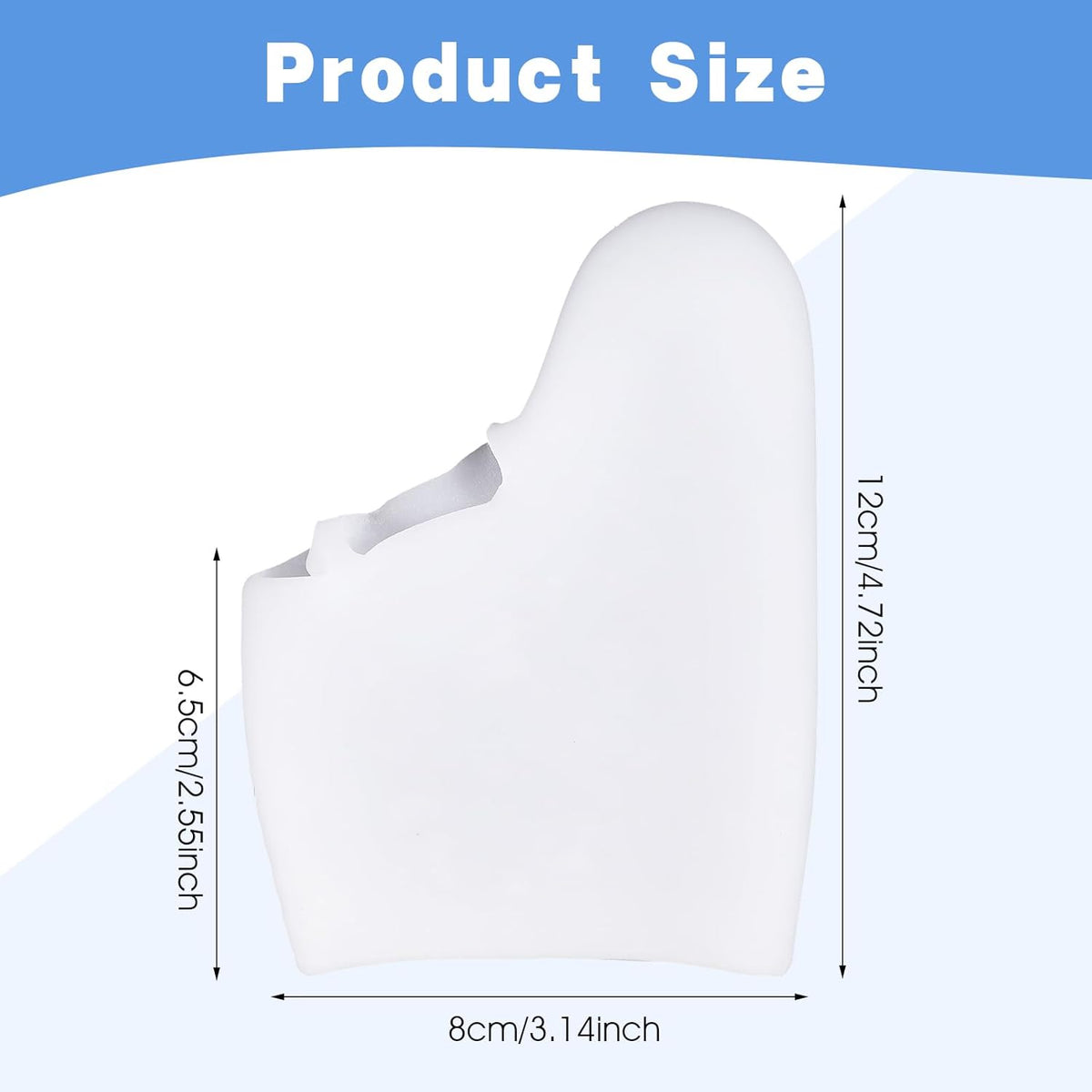 Silicone Gel Sock Toe Corrector for Bunion &amp; Hallux Valgus Pain Relief