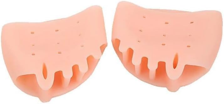 Silicone Gel Toe Separator Cushion Guard for Bunion & Hallux (Pair)