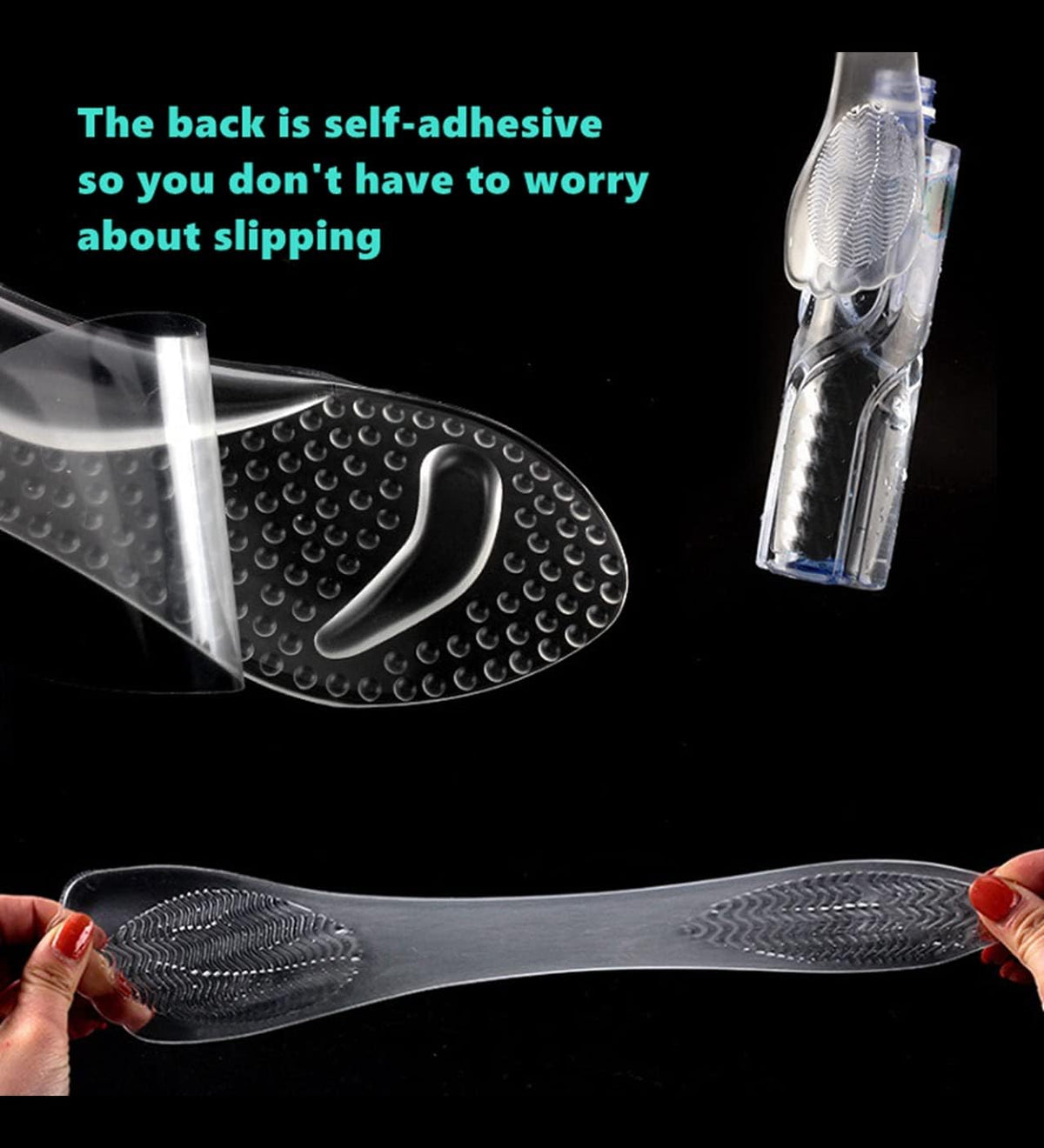 Women&#39;s High Heels Arch Support Gel Cushion Comfort Insoles