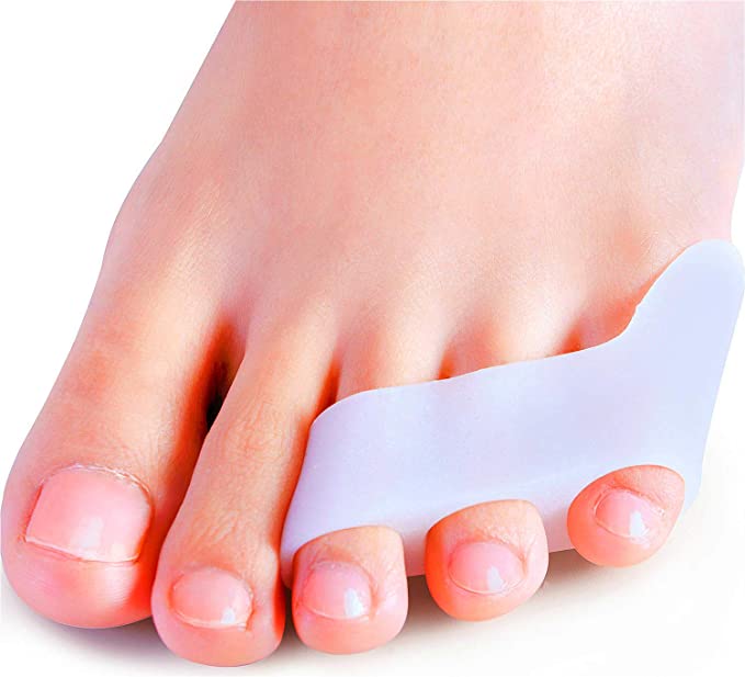 Little Toe Corrector Gel Separator for Overlapping &amp; Curled Pinky Toe - 10 PCS