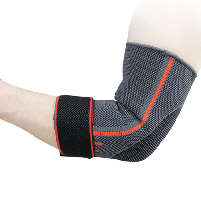 Adjustable Elbow Compression Sports Sleeve with Strap Slick
