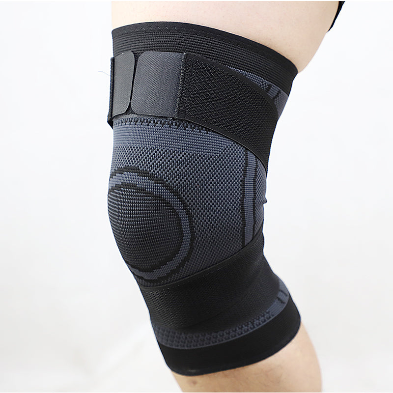 Adjustable Knee Compression Brace With Stabilizer Straps
