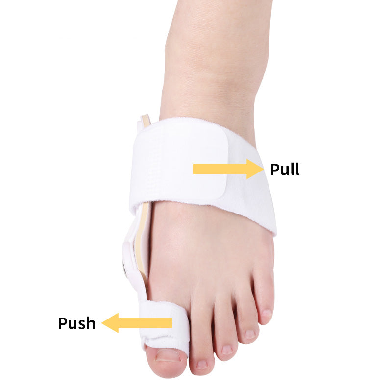 Adjustable Bunion Corrector with Hinged Splint for Bunion &amp; Hallux Valgus