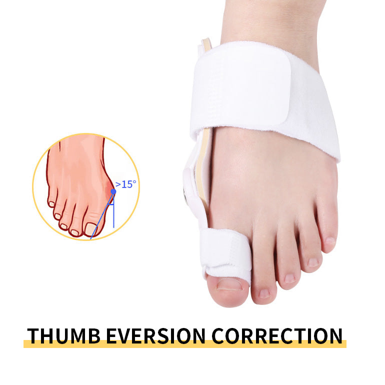Adjustable Bunion Corrector with Hinged Splint for Bunion &amp; Hallux Valgus