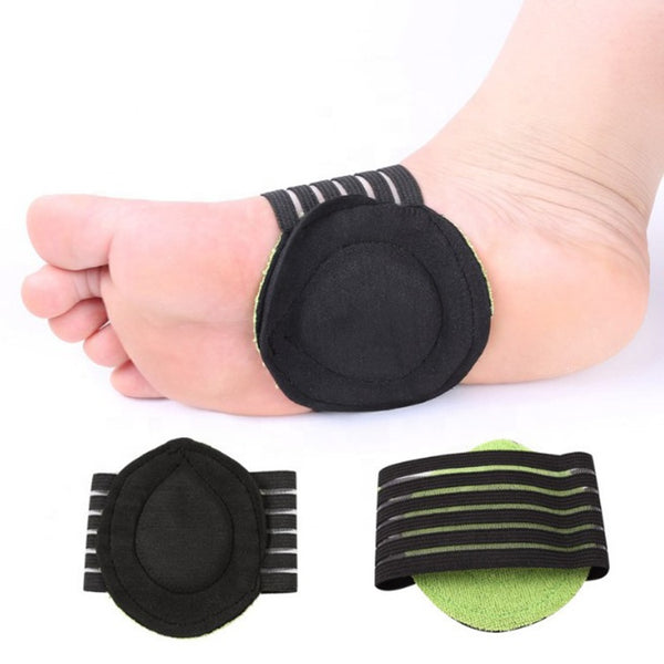 Plantar Fasciitis Cushioned Arch Support Fabric Compression Sleeve ...