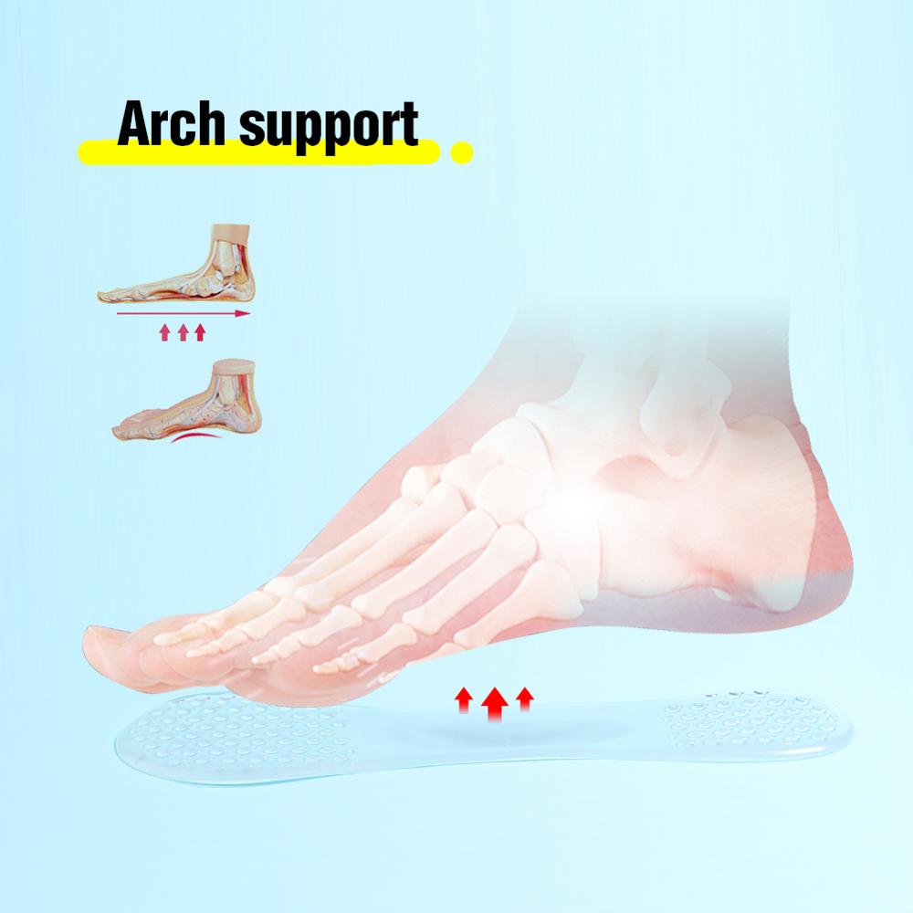 Plantar Fasciitis Discreet Massage Gel Insoles - Insole, Shoe Insert