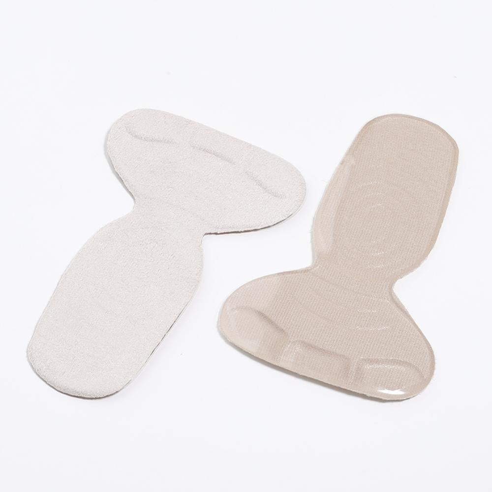 High Heel Silicone Shoe Pad Stickers for Sore Heel, Microfiber Cushion