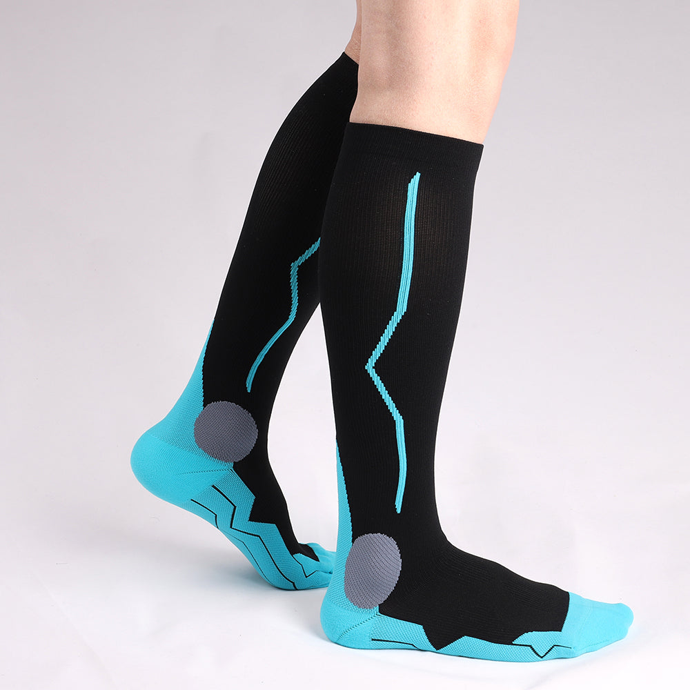 Sport Graduated Compression Socks 20-30 mmHg Laser Design