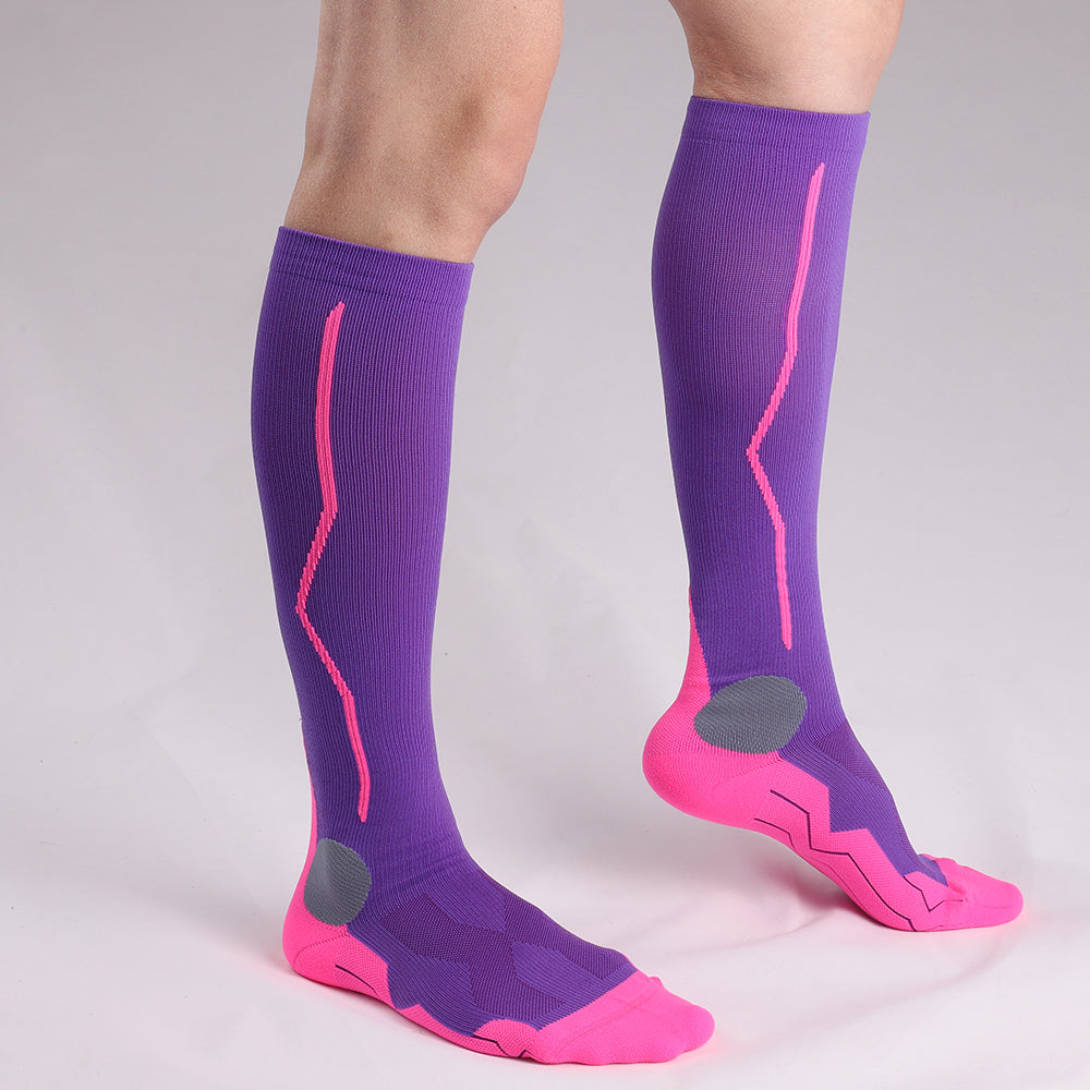 Sport Graduated Compression Socks 20-30 mmHg Laser Design