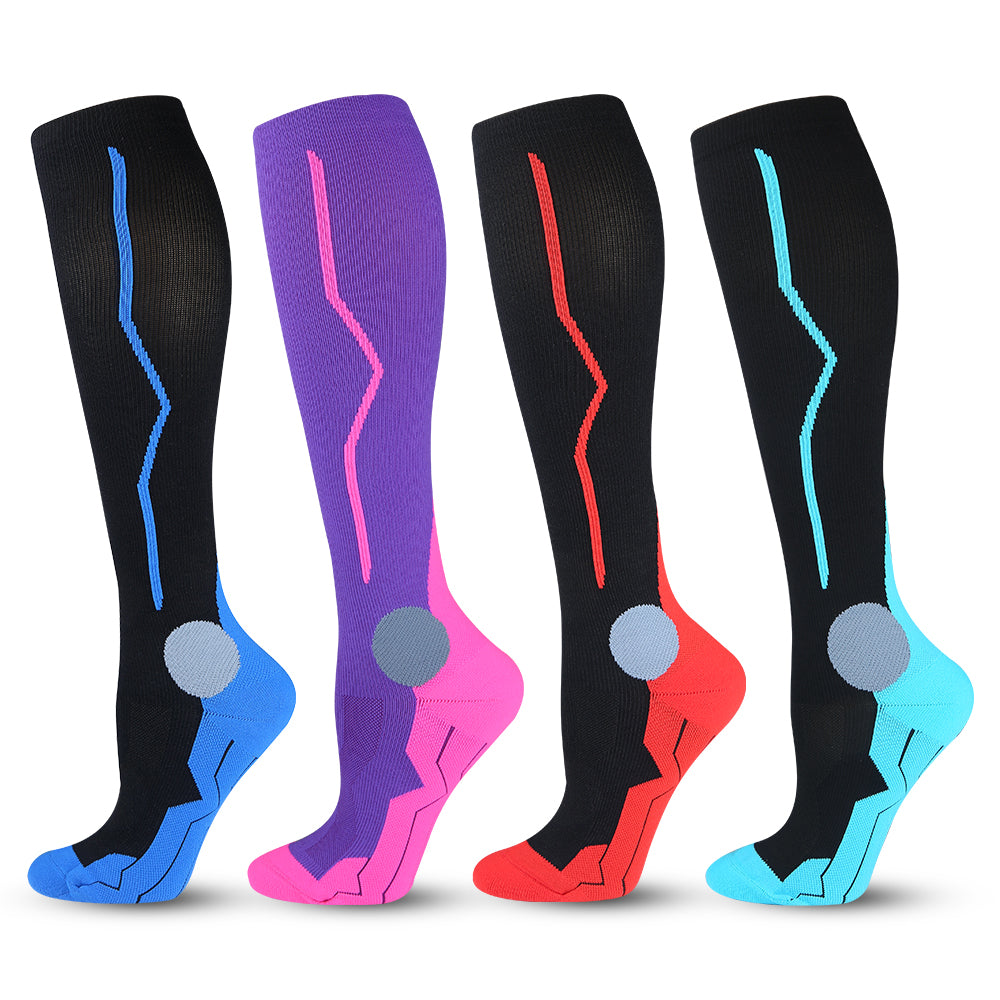 Sport Graduated Compression Socks 20-30 mmHg Laser Design