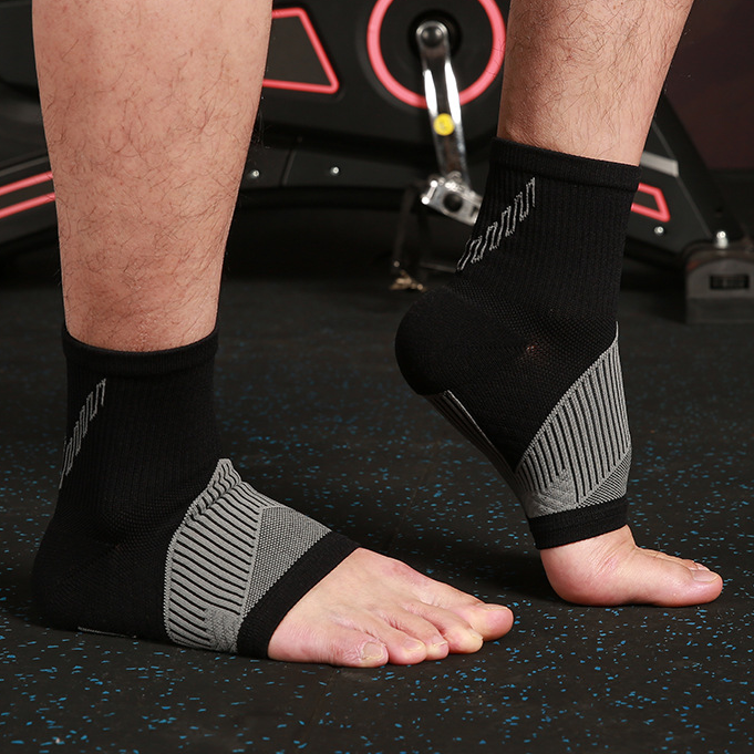 Open Toe Nano Ankle Compression Socks 20-30 mmHg Neuropathy