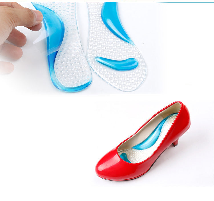 Women&#39;s Discreet High Heels Arch Support Gel Shoe Insoles