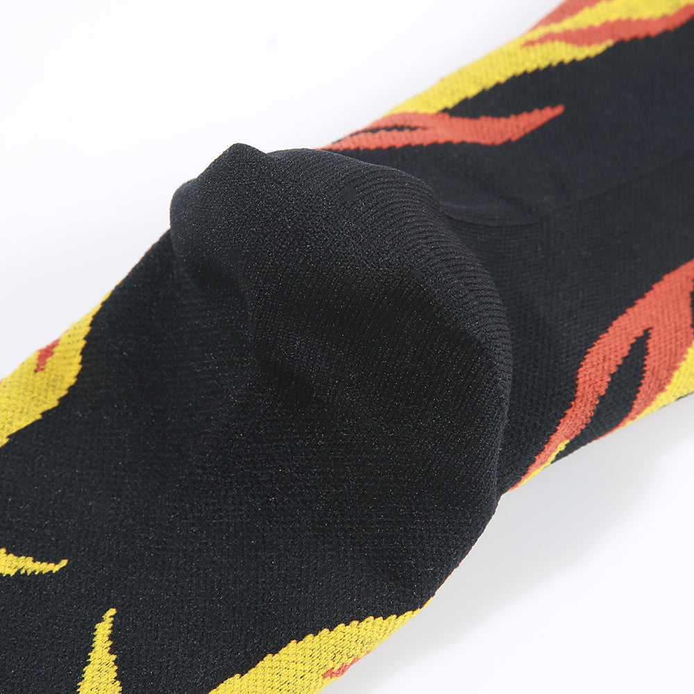 Leisure Graduated Compression Socks 20-30 mmHg - Flame Design